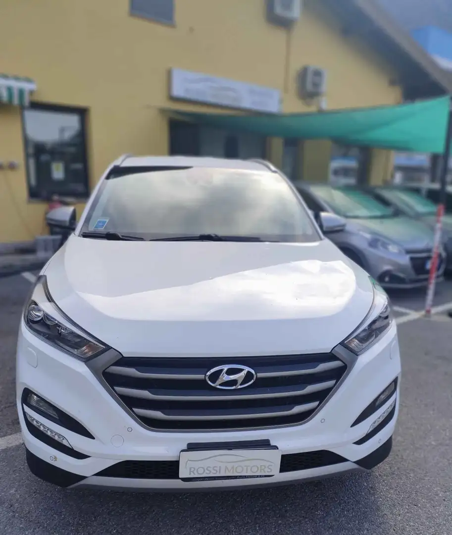 Hyundai TUCSON II 2015 1.7 crdi Sound 2wd 141cv dct Bianco - 2
