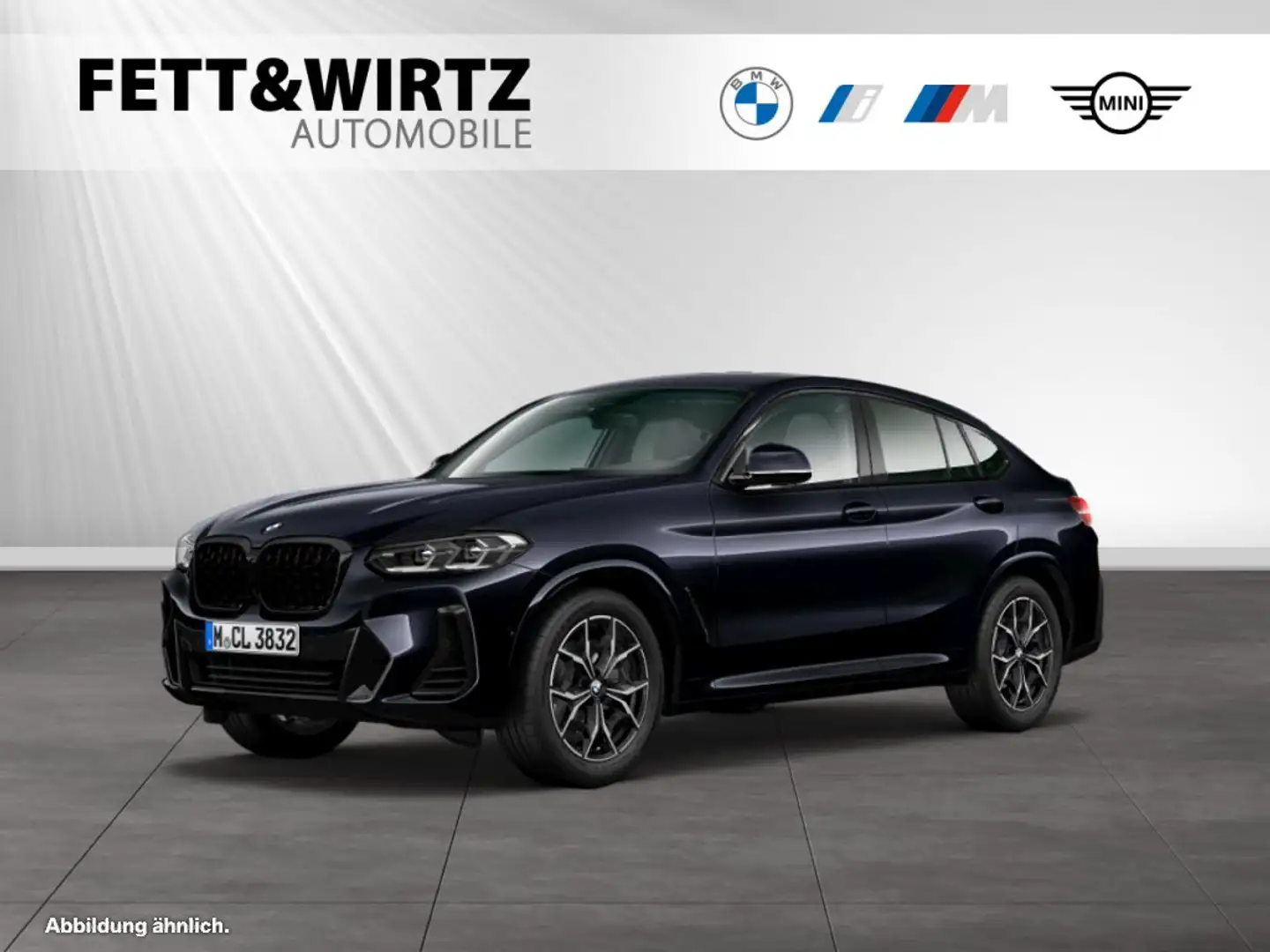 BMW X4 xDrive20i M Sport|Anhängerk.|Harman/Kardon Schwarz - 1