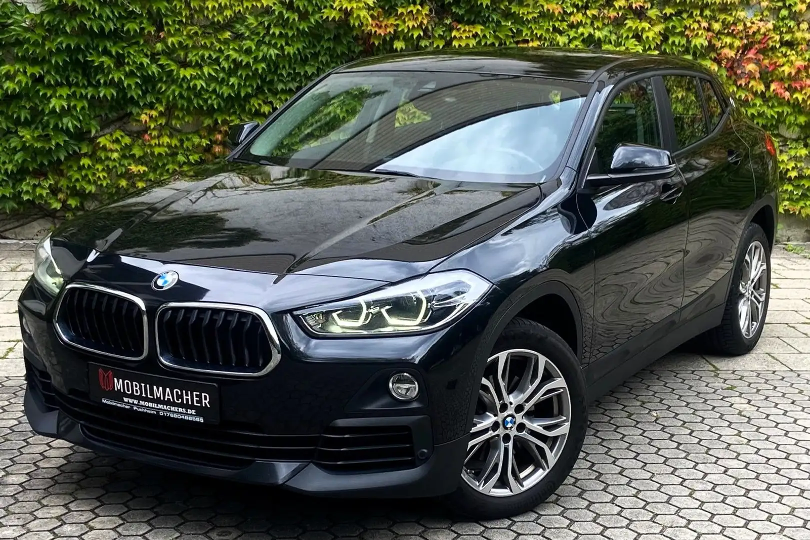 BMW X2 xDrive 18d Adv. M Sport Sitz*Navi*LED*SHZ*Tem Schwarz - 2