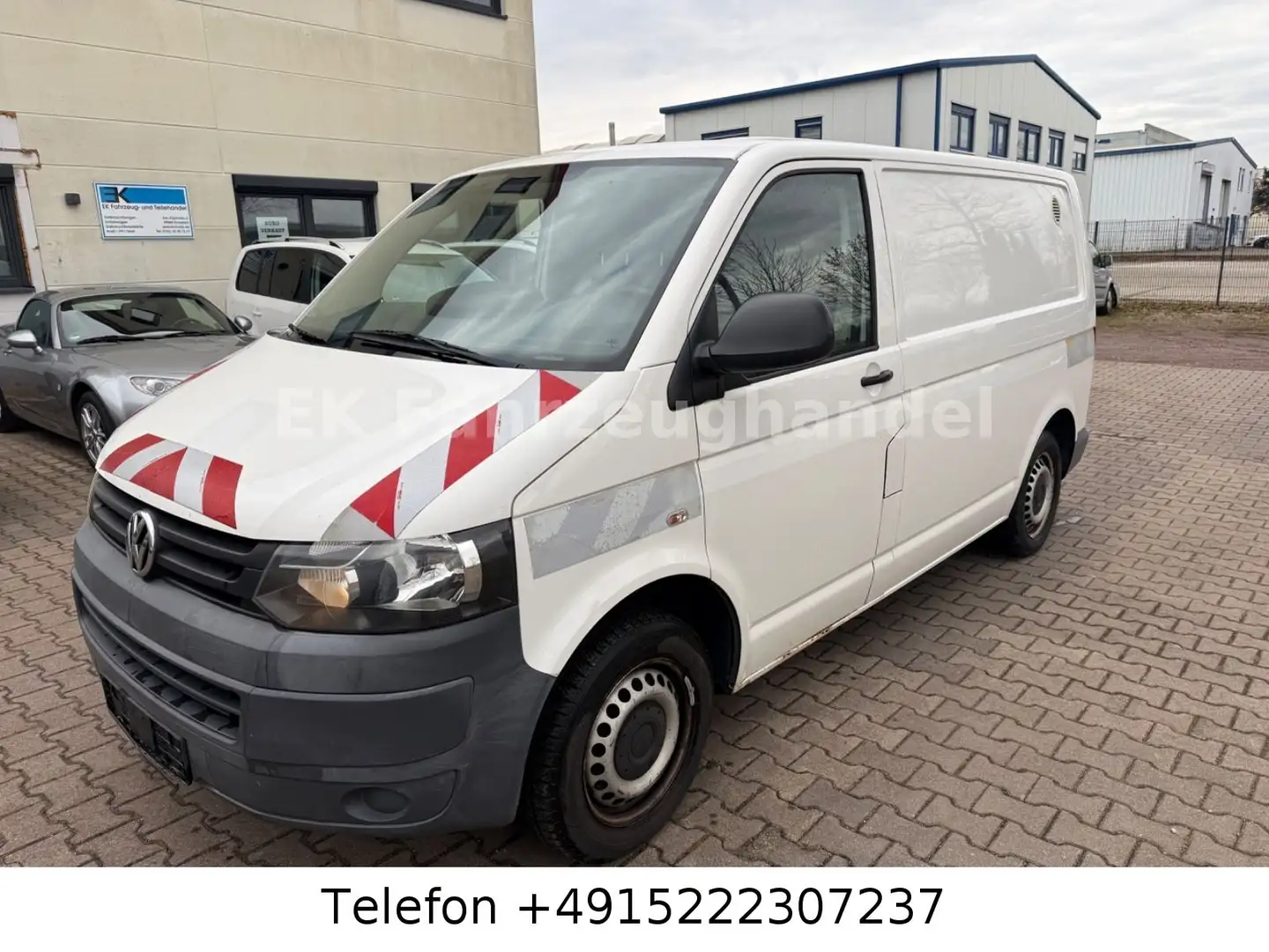 Volkswagen T5 Transporter Kasten Weiß - 1