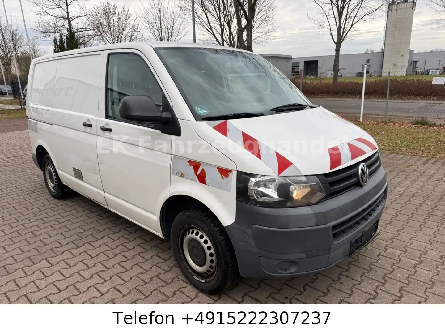 Volkswagen T5 Transporter Kasten Weiß - 2