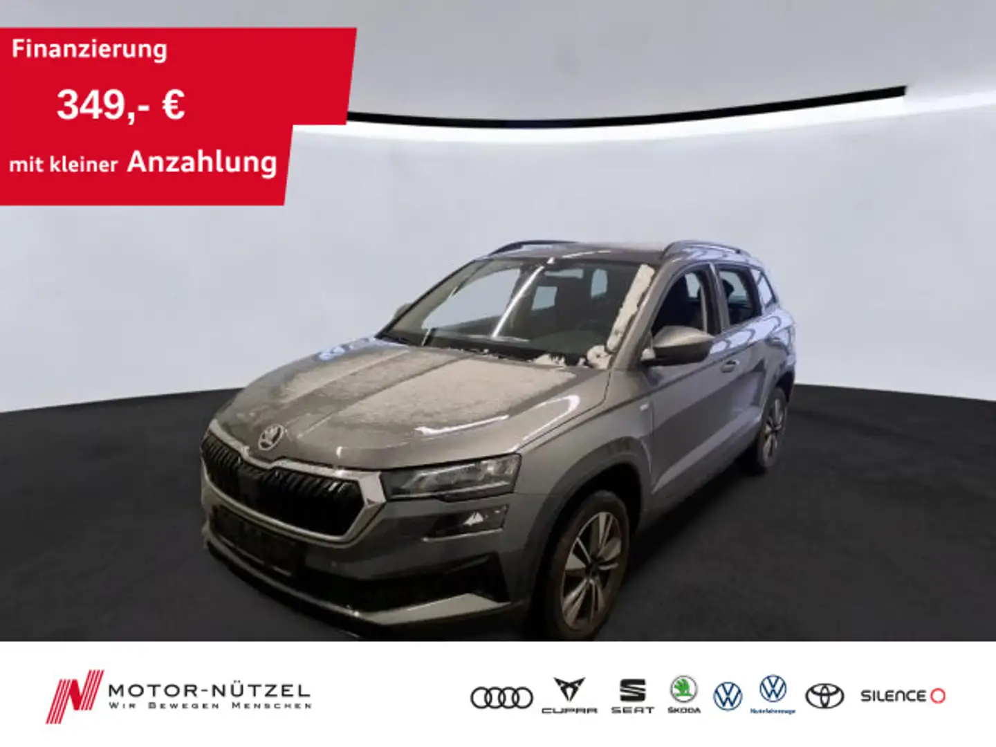 Skoda Karoq 1.5TSI TOUR LED+NAV+APP+GRA+SHZ+PDC+NSW+VC Grau - 1
