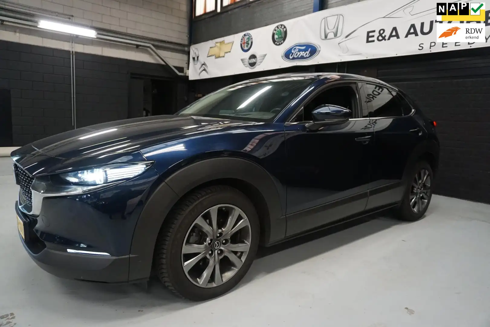 Mazda CX-30 2.0 e-SkyActiv-X M Hybrid Luxury /1E EIGENAAR /LEE Blau - 1