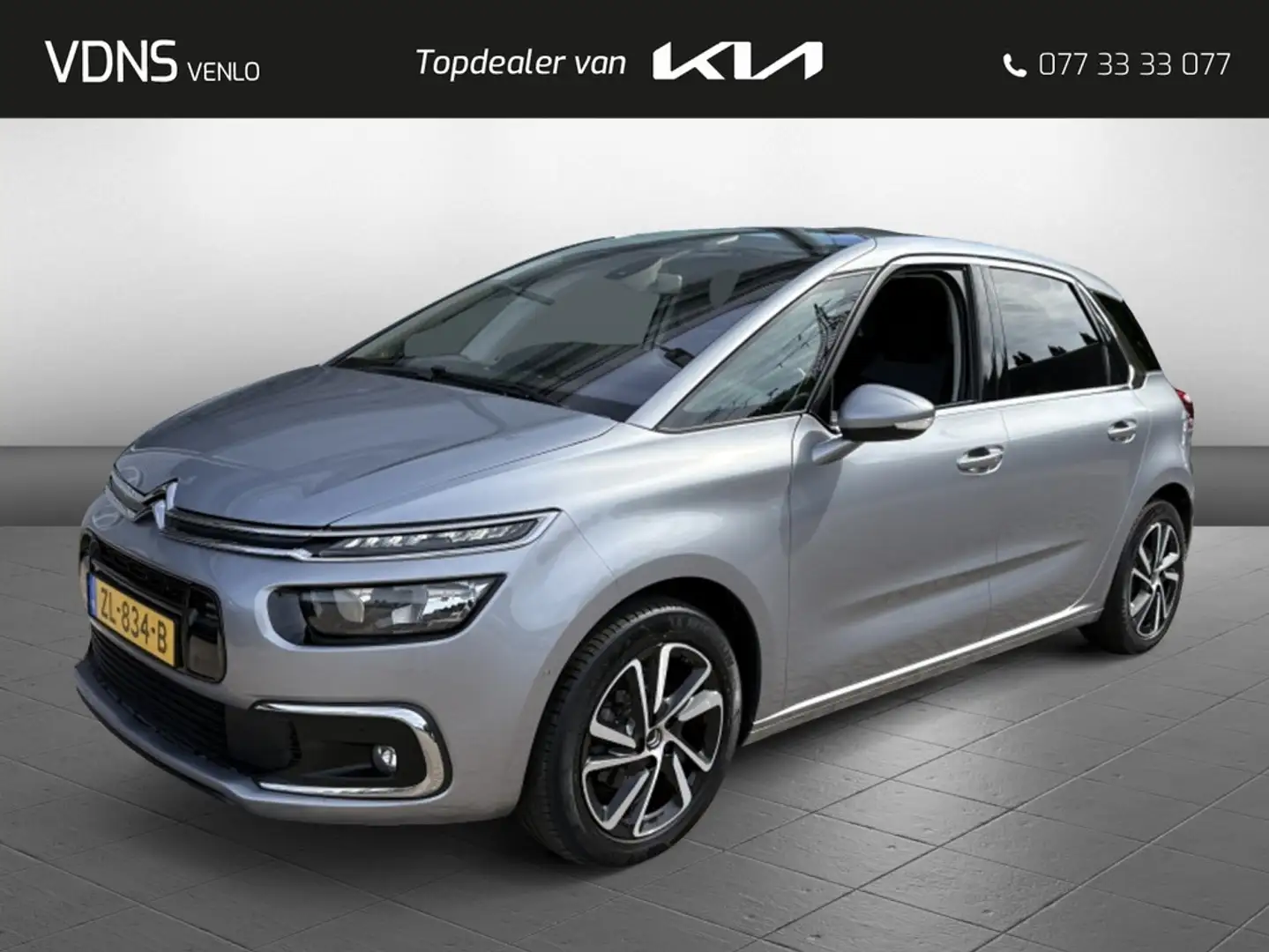 Citroen C4 Picasso 1.2 PureTech Feel '' 1ste eigenaar '' Grijs - 1