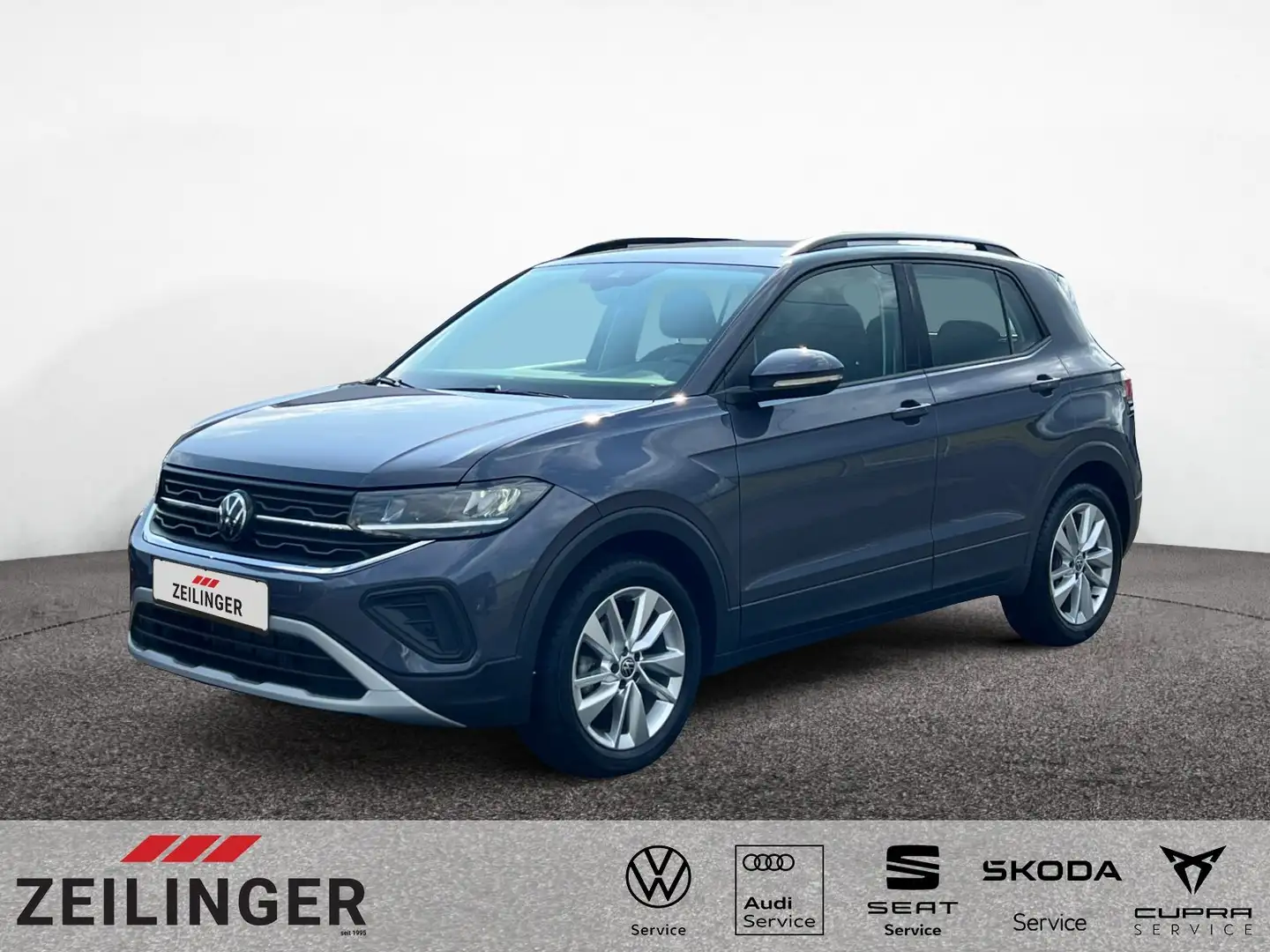 Volkswagen T-Cross Life TSI DSG|IQ.DRIVE|APP-CONNECT|ACC Grijs - 1