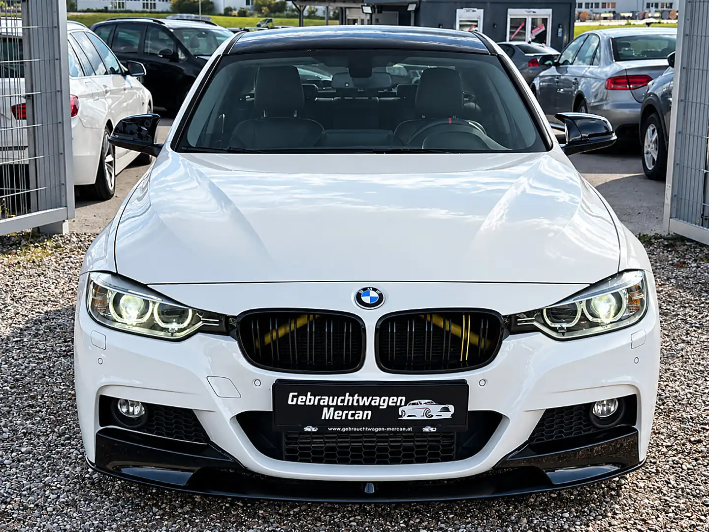 BMW 318 d M-Paket Weiß - 2