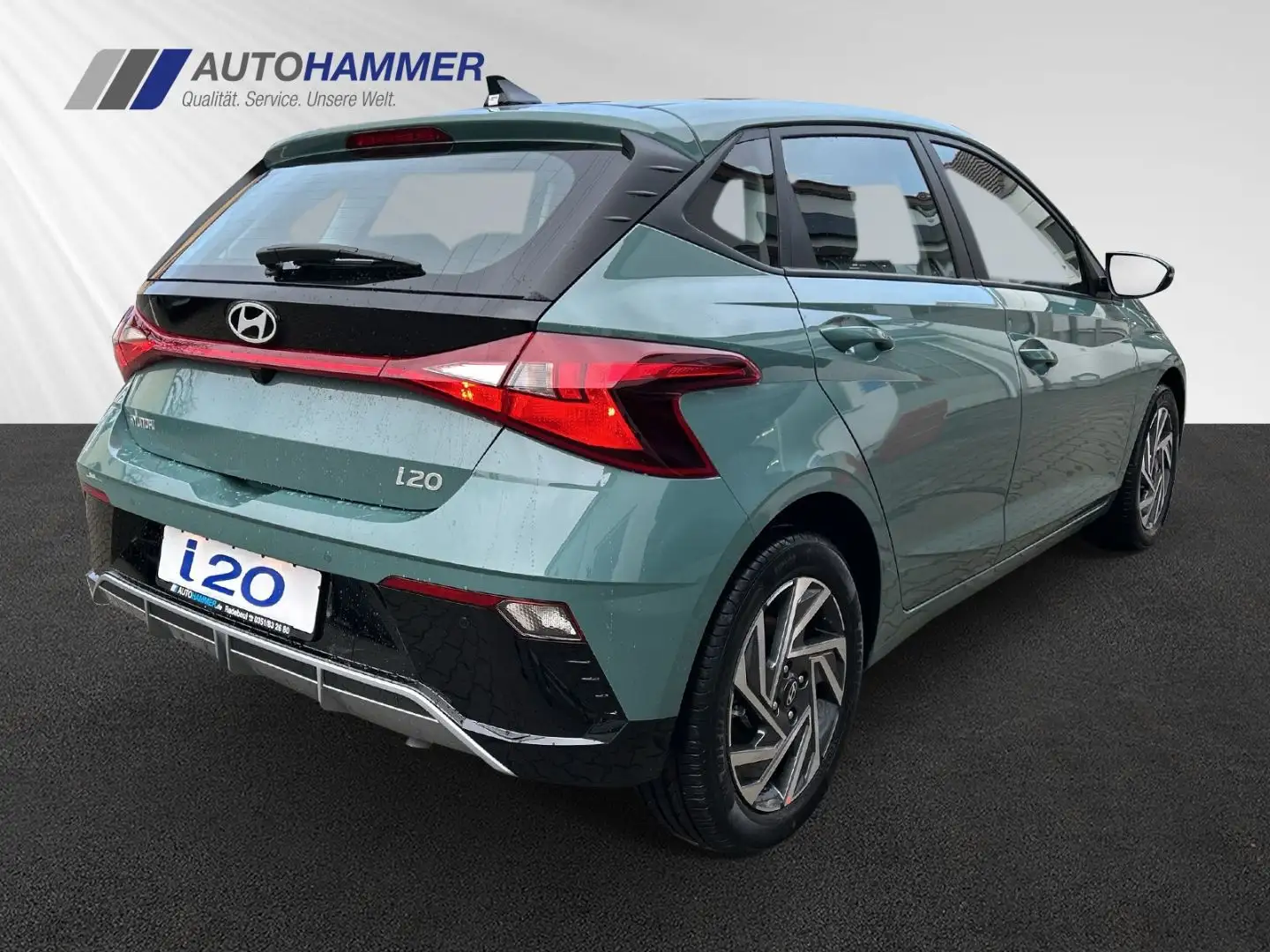 Hyundai i20 1.0T DCT TREND Alu SHZ LHZ Navi Verde - 2