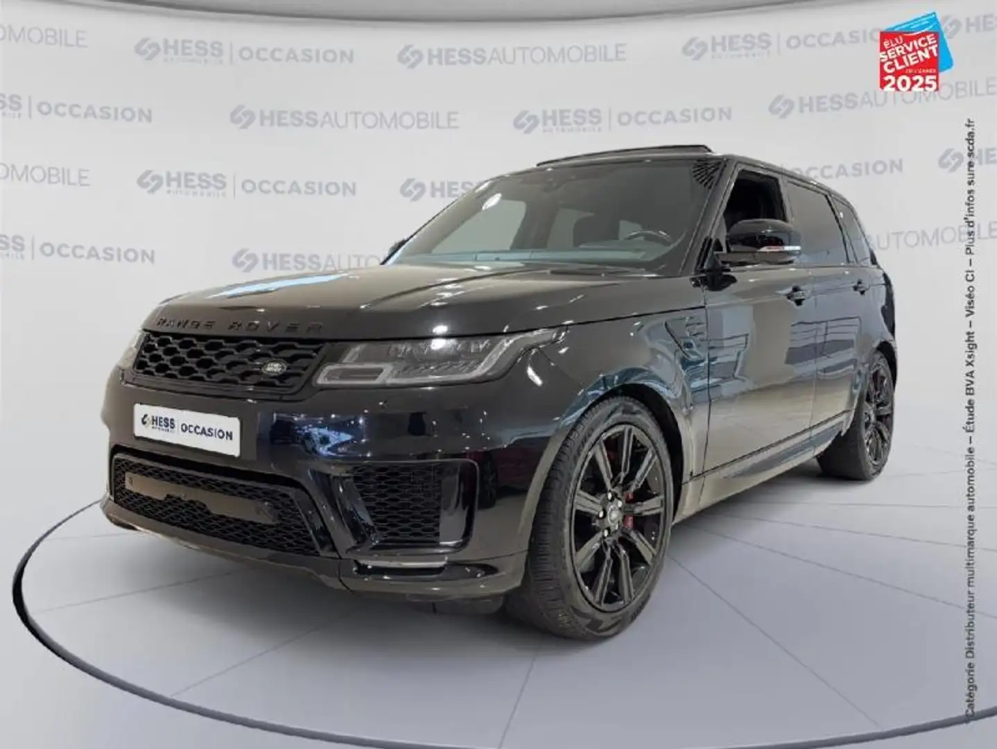 Land Rover Range Rover Sport 2.0 P400e 404ch HSE Dynamic STEALTH EDITION Mark IX TOuvrant Siege chauf Camera Noir - 1