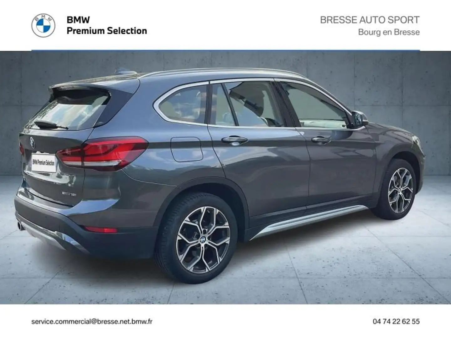 BMW X1 sDrive18iA 136ch xLine DKG7 Gris - 2