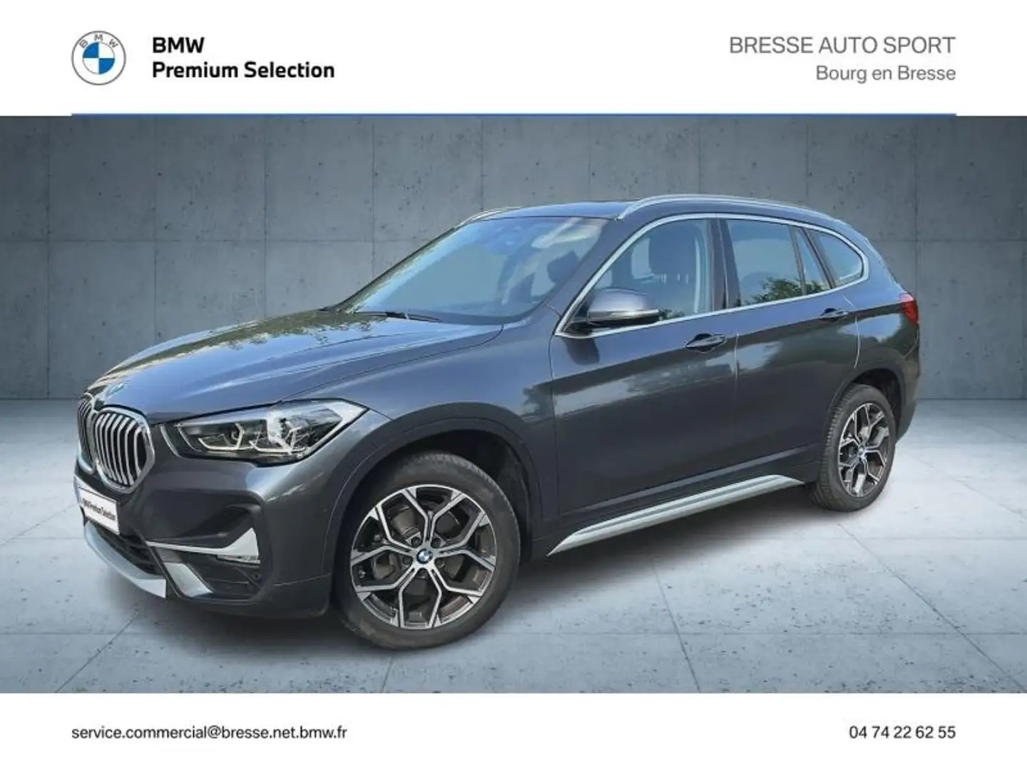 BMW X1 sDrive18iA 136ch xLine DKG7 Gris - 1