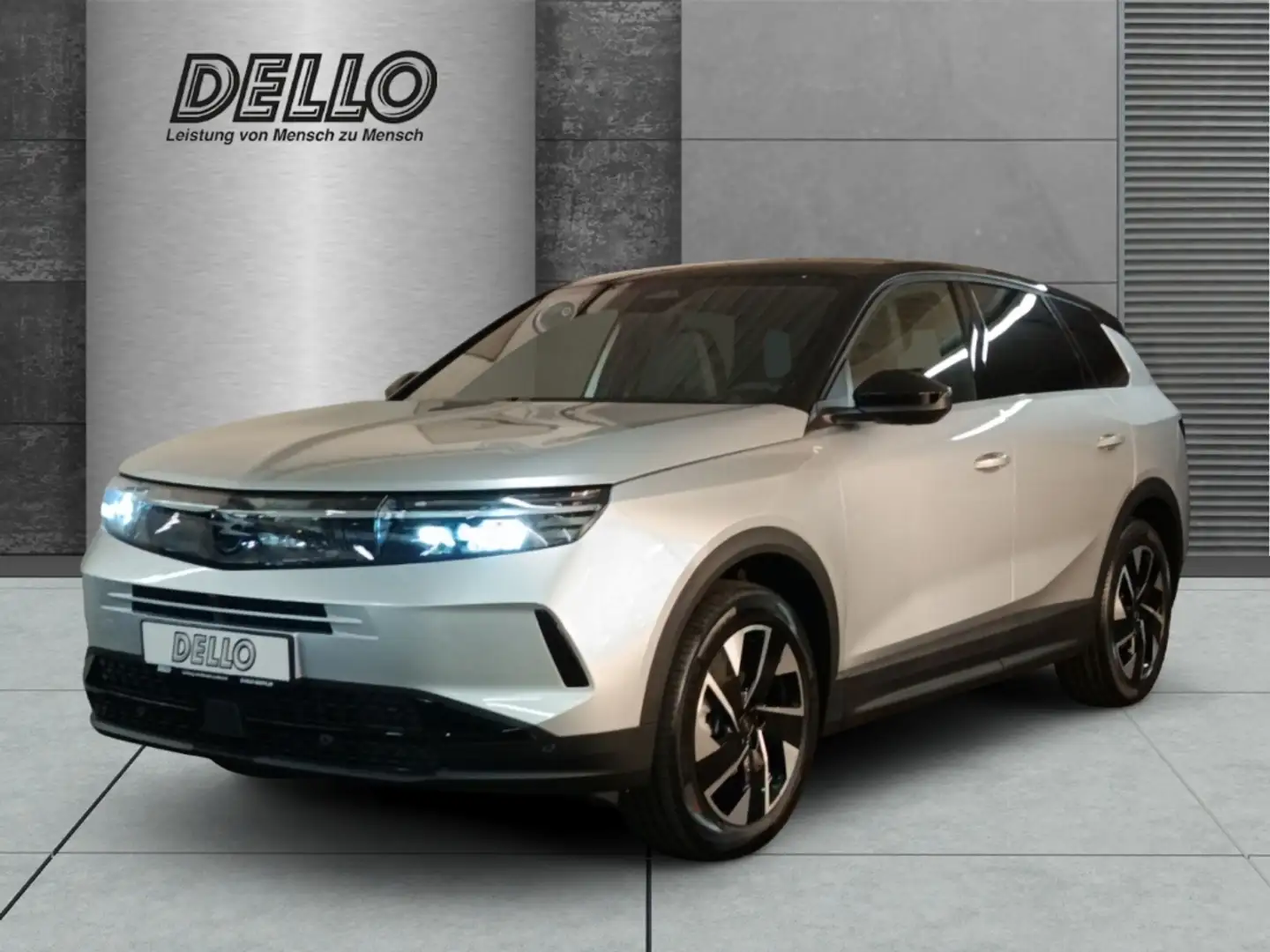 Opel Grandland GS Hybrid 107kw 6-AT Tech Komfort-Paket HUD Navi D Zilver - 1