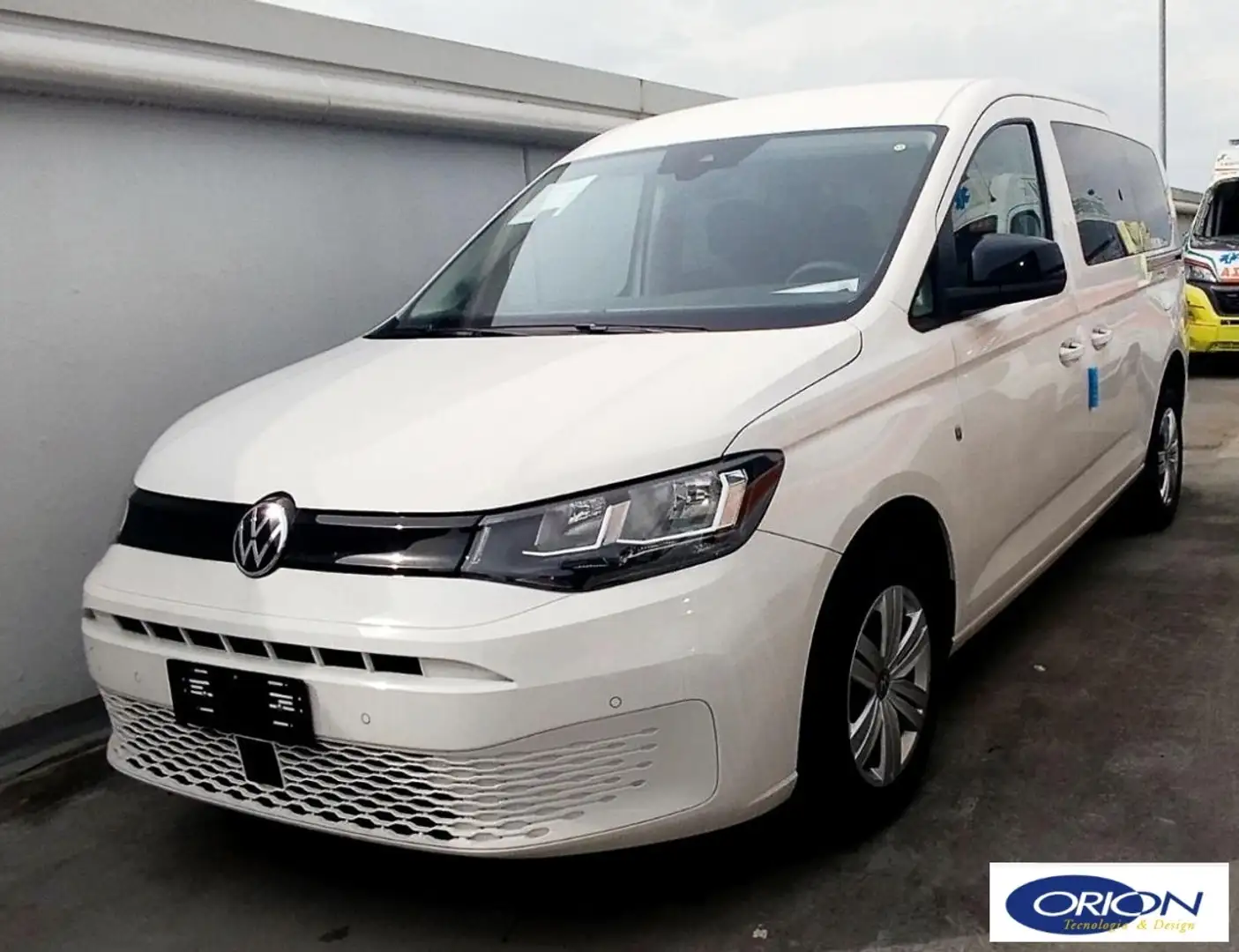 Volkswagen Caddy Ribassato TRASPORTO DISABILI Passo lungo Bianco - 1
