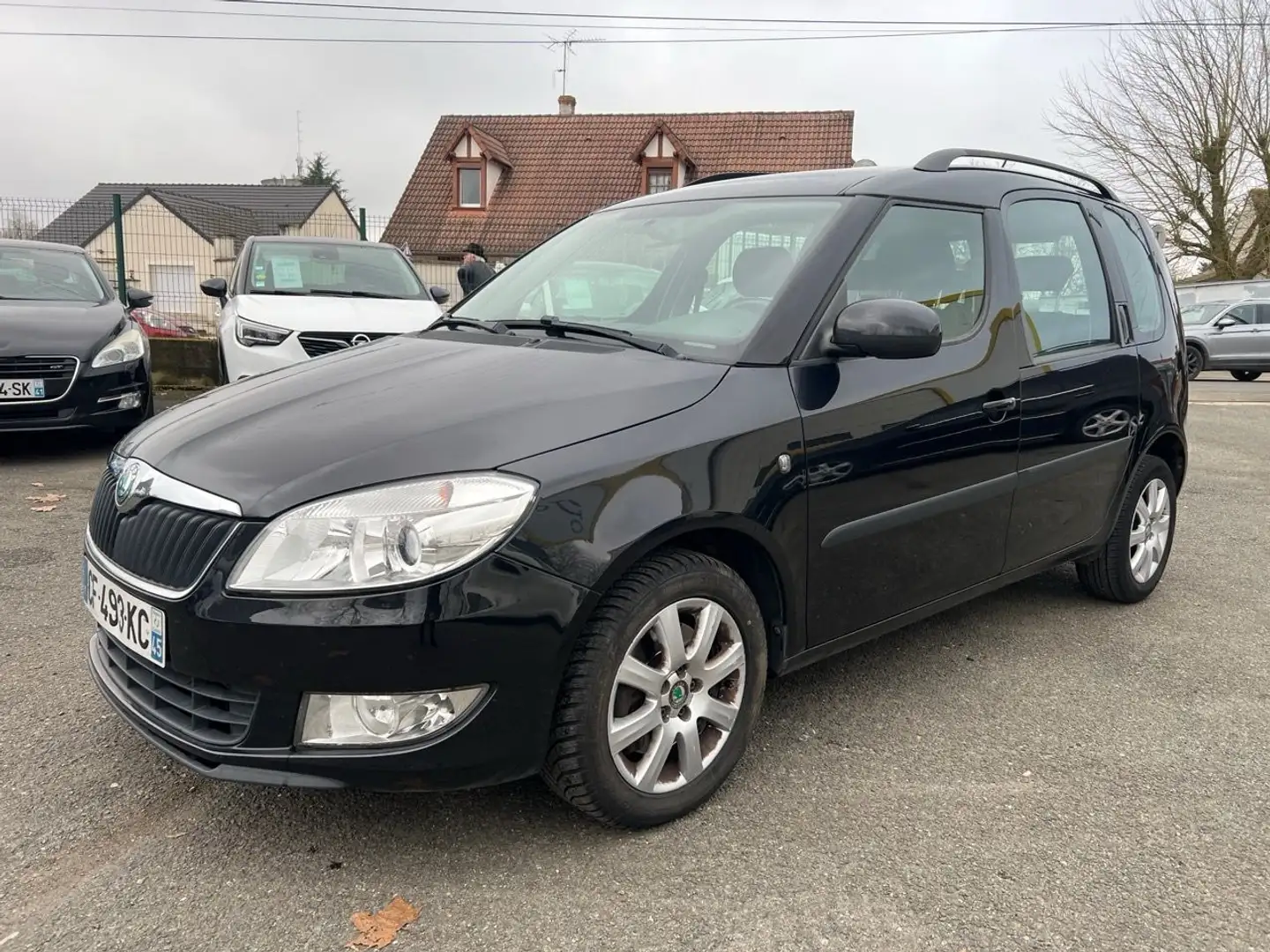 Skoda Roomster 1.6 TDI90 FAP TOUR DE FRANCE Schwarz - 2