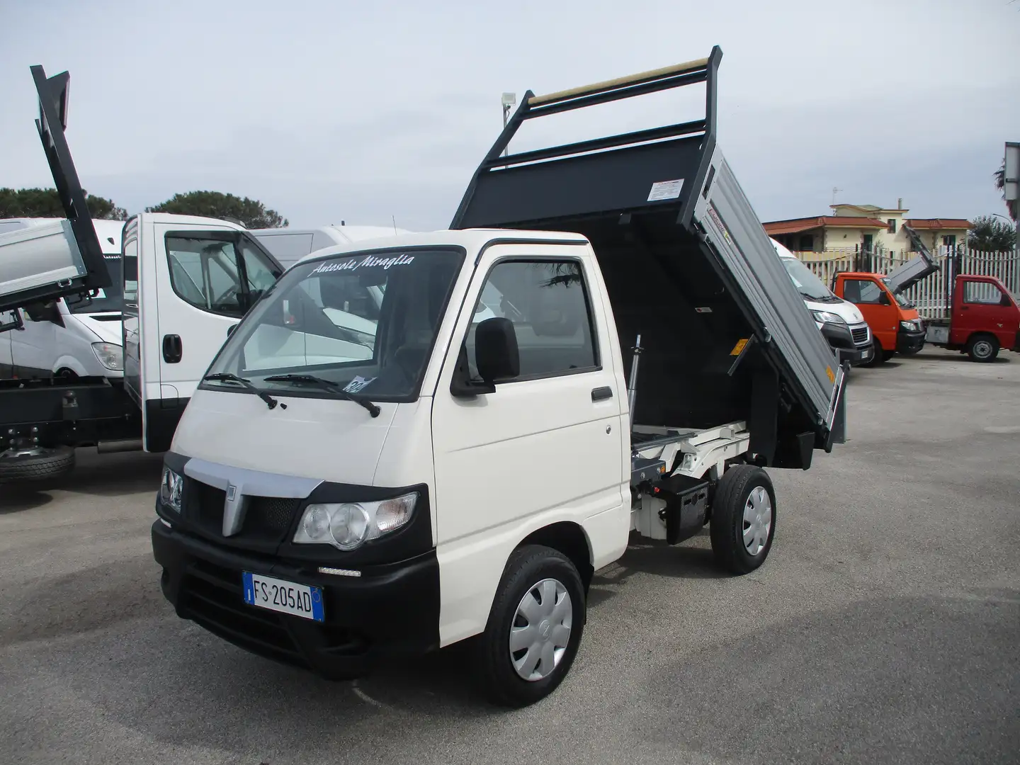 Piaggio Porter 1.3 16V EURO 6 CASSONE RIBALTABILE **89000KM** Blanco - 1