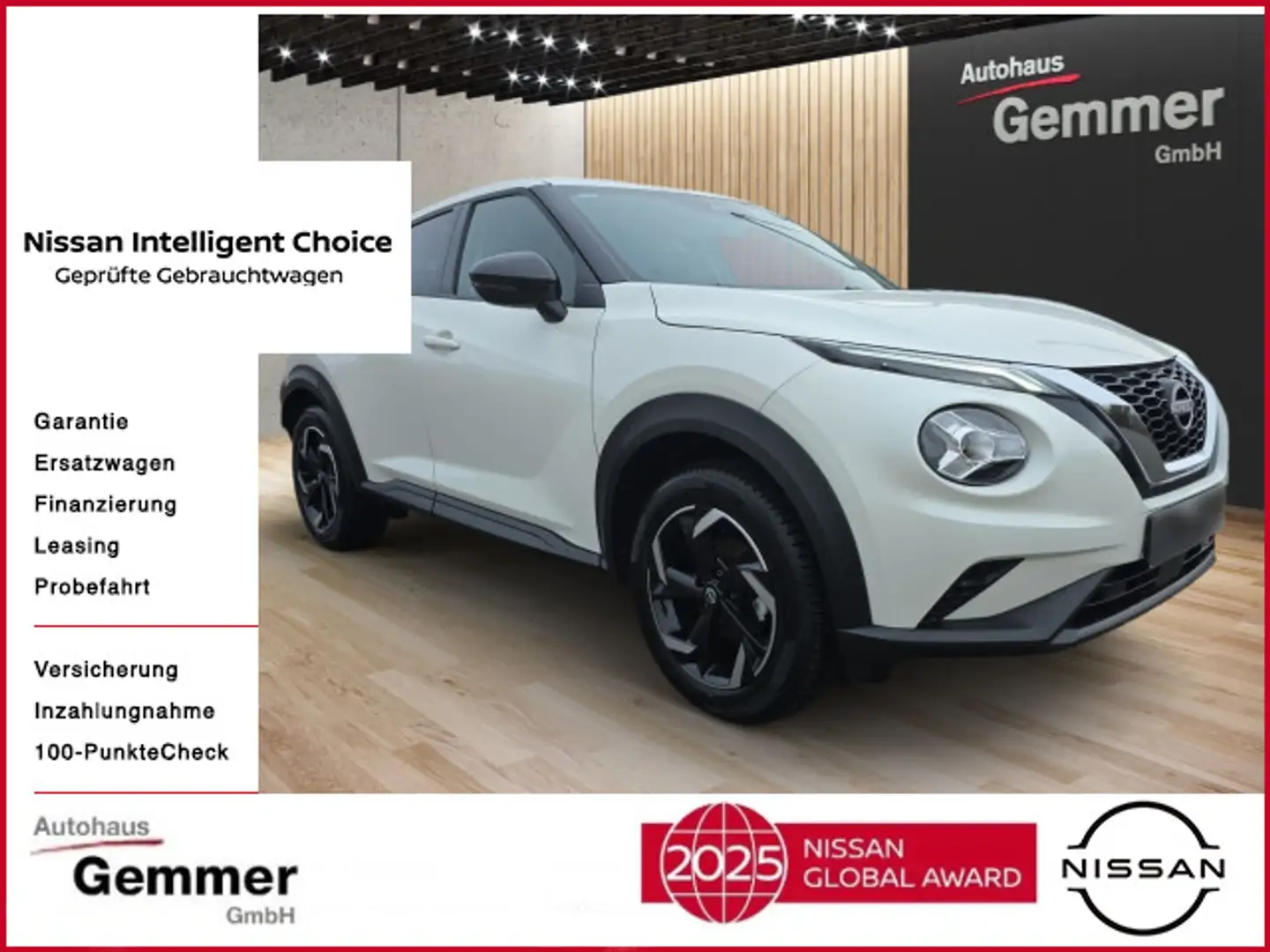 Nissan Juke JUKE 1.0 DIG-T 114 PS 6MT Weiß - 1