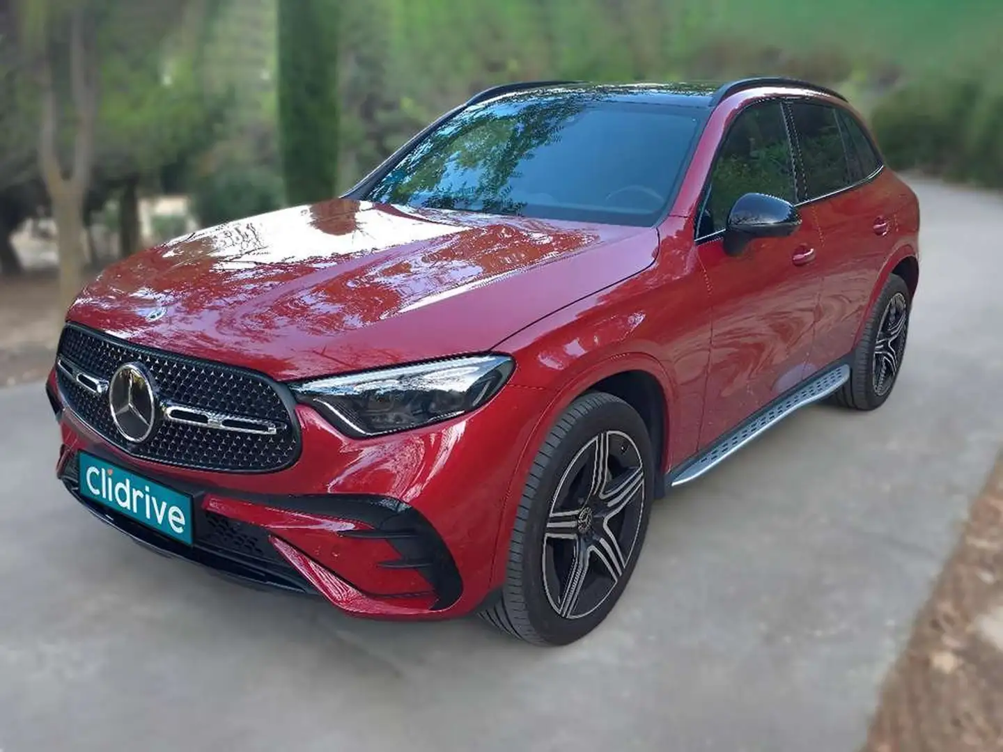 Mercedes-Benz GLC 300 300de 4Matic Rojo - 2