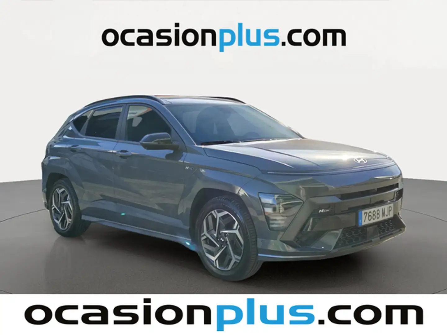 Hyundai KONA 1.6 TGDI Nline Style 4x4 DT Gris - 2