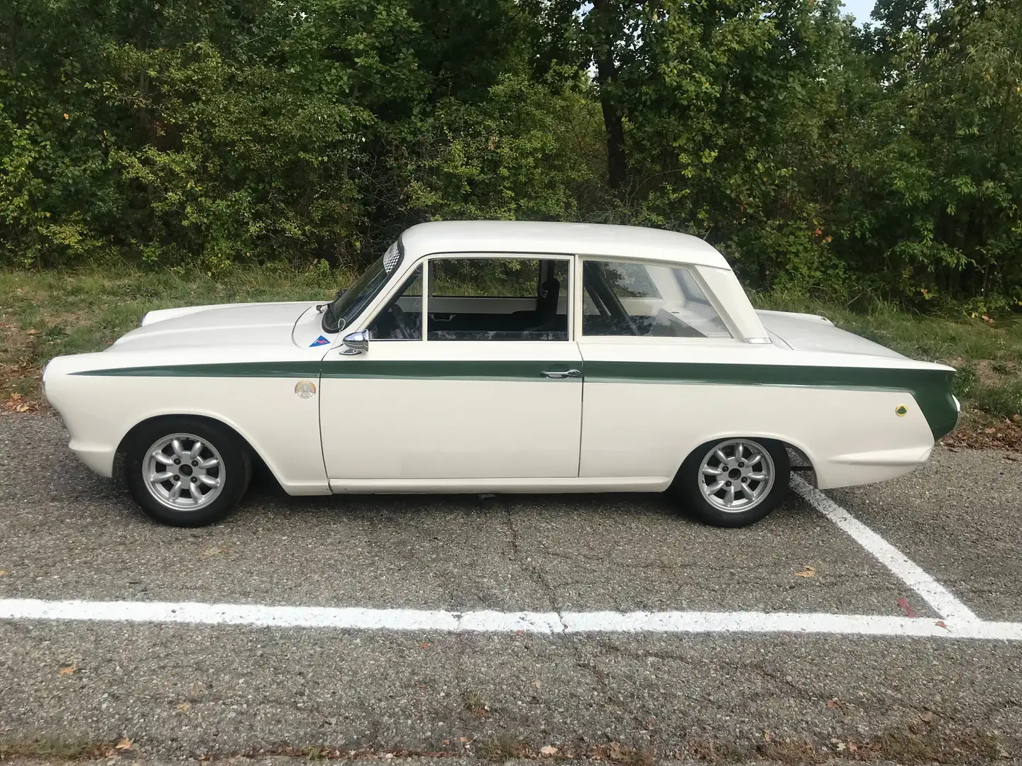 Ford Consul cortina lotus MK1 racing Bianco - 1