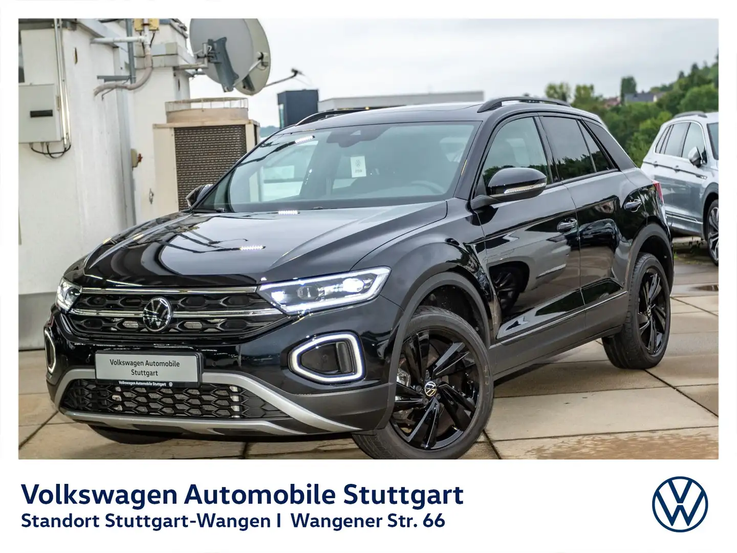 Volkswagen T-Roc Style 1.5 TSI Navi ACC Pano LED PDC SHZ Schwarz - 1