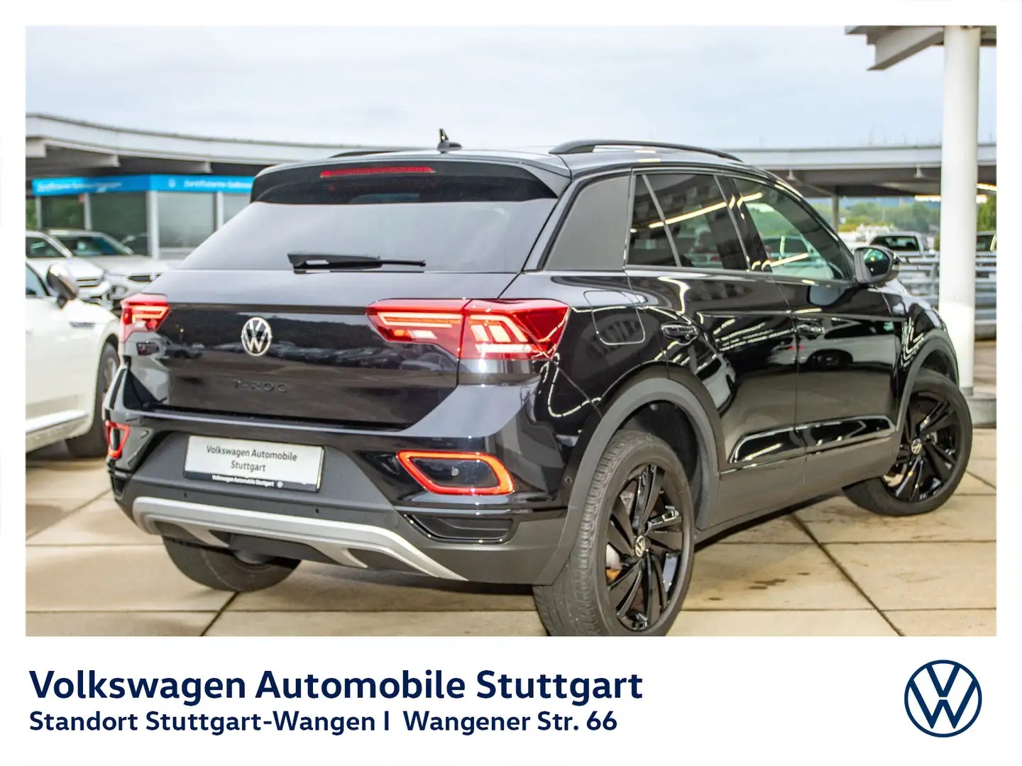 Volkswagen T-Roc Style 1.5 TSI Navi ACC Pano LED PDC SHZ Schwarz - 2