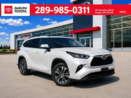White 2023 Toyota Highlander Hybrid SUV / Crossover All-Wheel Drive Automatic