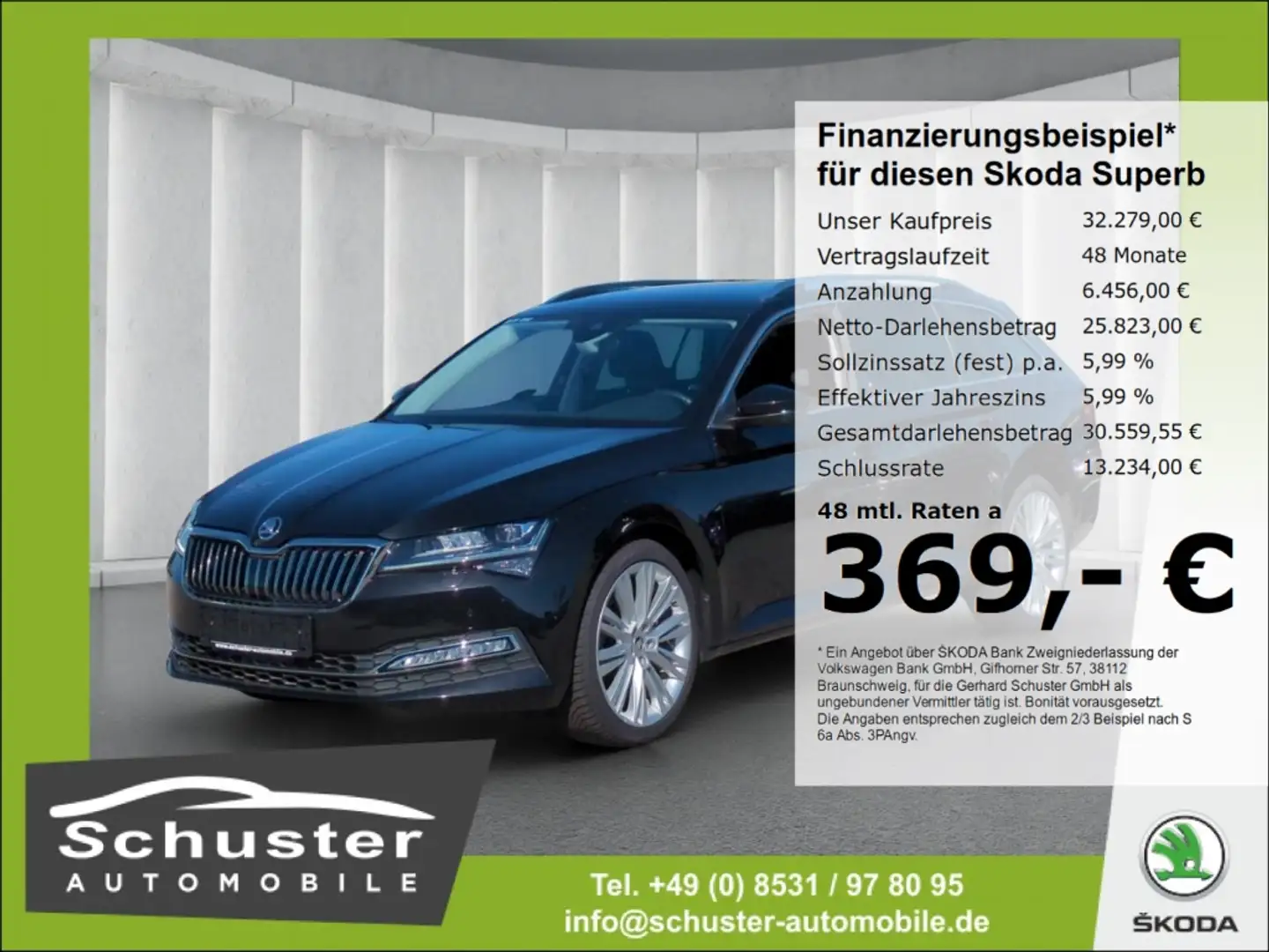 Skoda Superb Combi Style 2.0TSI*DSG Matrix-LED ACC 19* Noir - 1
