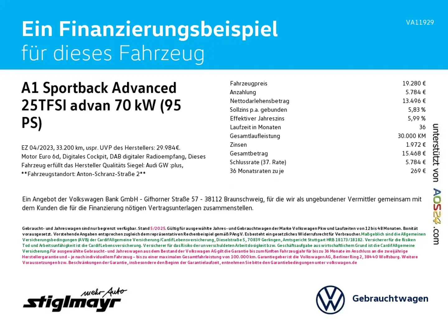 Audi A1 Sportback Advanced 25TFSI advan NAVI+SITZHZG Bleu - 2