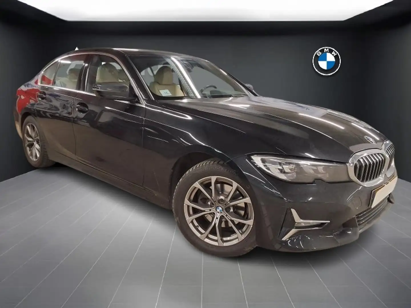BMW 320 320i luxury 2020 Noir - 2