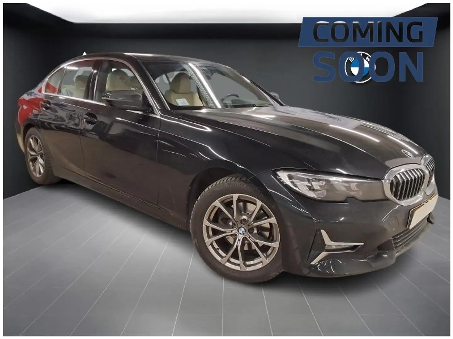 BMW 320 320i luxury 2020 Noir - 1