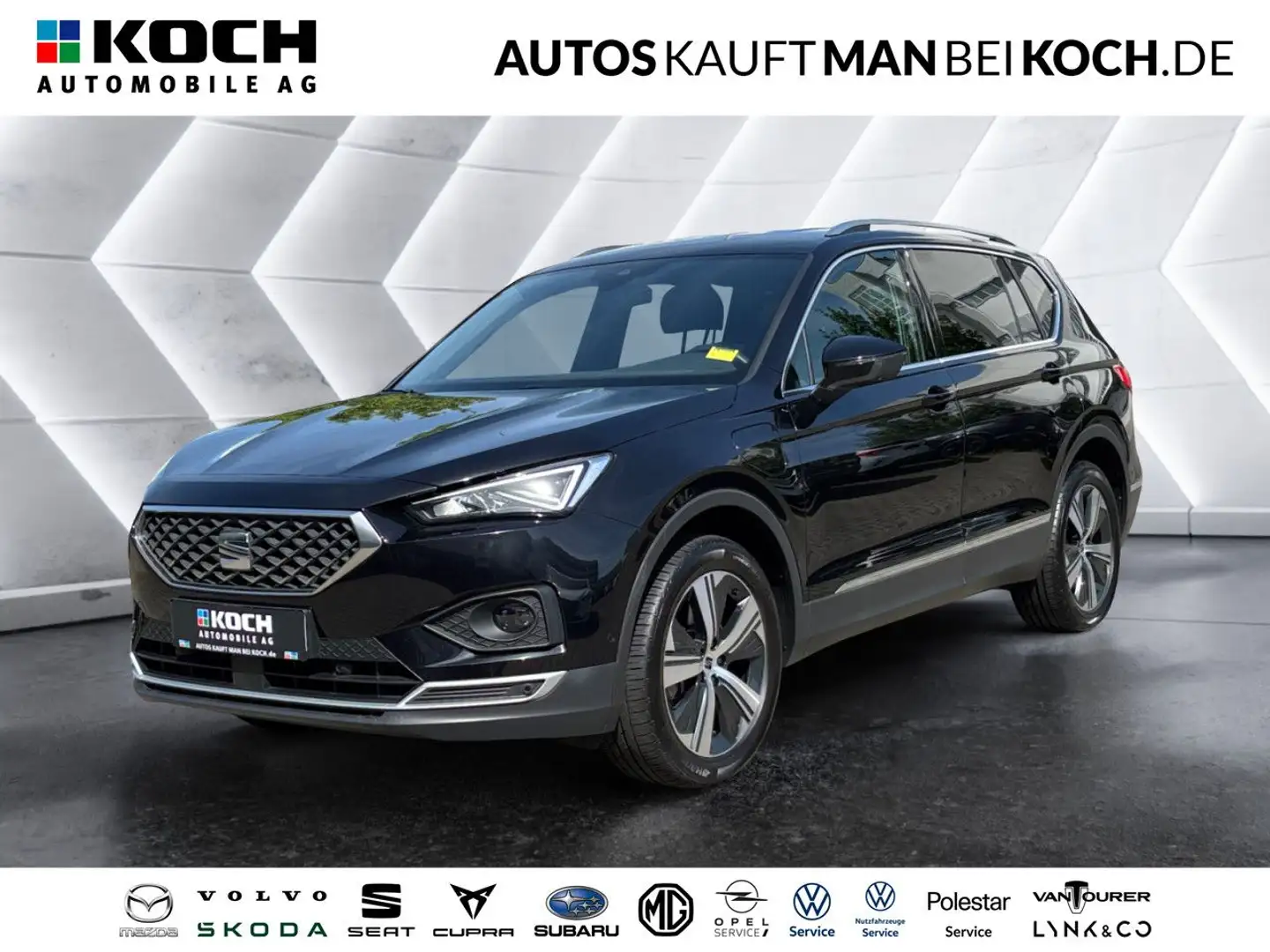 SEAT Tarraco 1.4 e-HYBRID DSG Xperience NAVI LED SIDE A Noir - 1