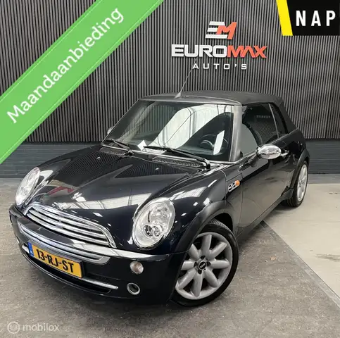 MINI One Cabrio 1.6 Pepper - NAP- Parkeersensor - Elek.ramen