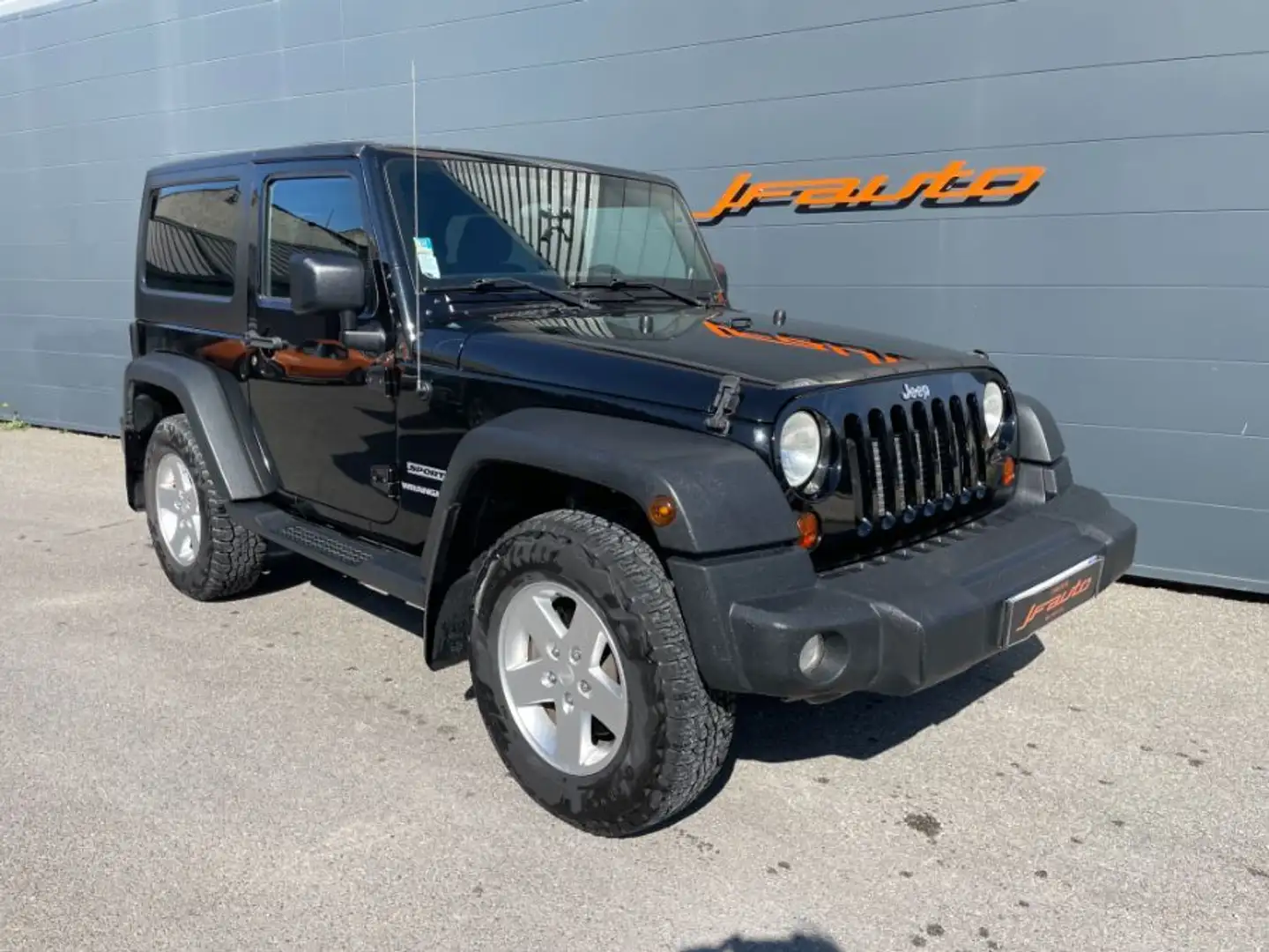 Jeep Wrangler 2.8 CRD SPORT 177cv 4X4 3P BVM Noir - 1