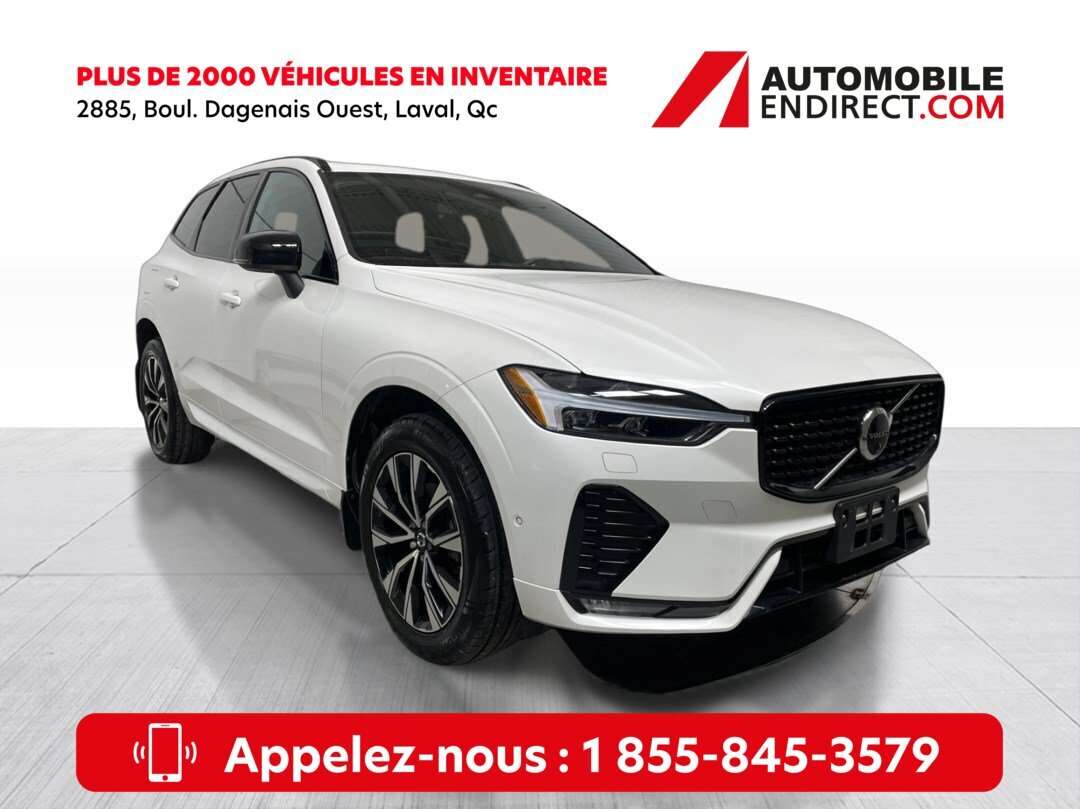 2024 Volvo XC60 B5 Plus Dark Theme AWD Mags Cuir Toit Pano GPS Siè