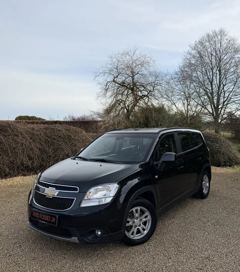 Chevrolet Orlando 1.8i LT 7 PLACES PREMIER PROPRIETAIRE GARANTIE Schwarz - 1