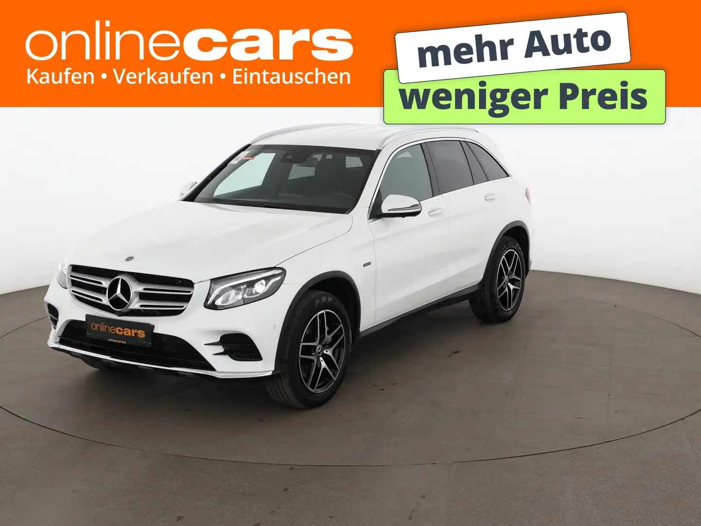 Mercedes-Benz GLC 350 e 4Matic AMG-Line Aut LED 360-CAM AHK Weiß - 1
