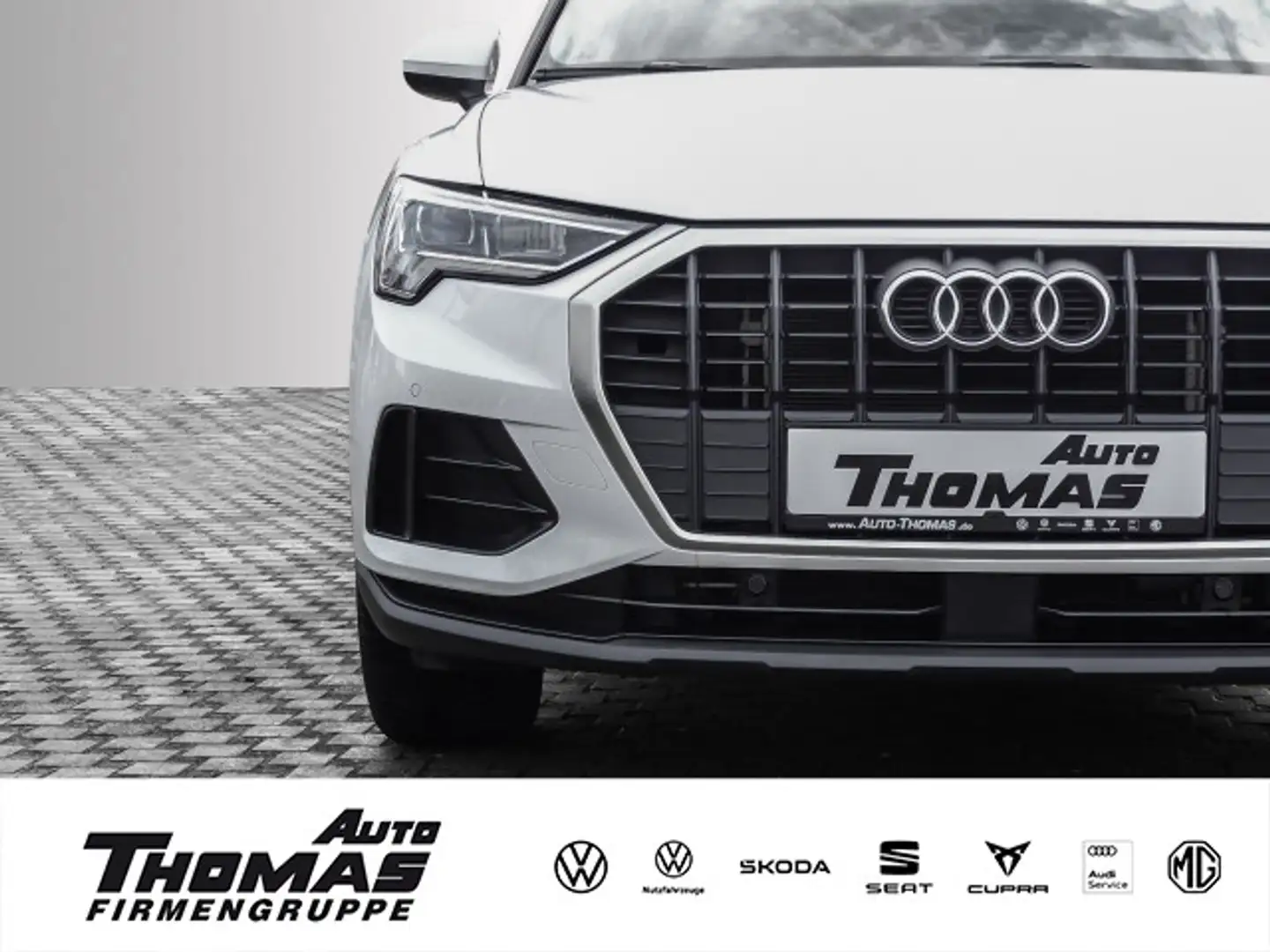 Audi Q3 45 TFSI e S tronic PDC+RFK+SHZ Weiß - 1