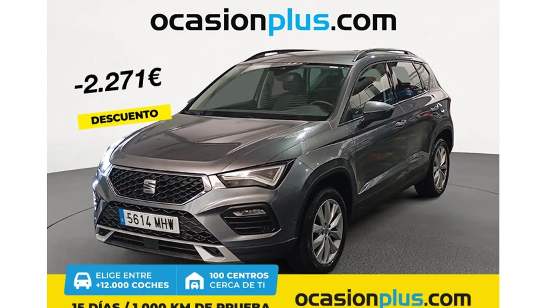 SEAT Ateca 1.5 EcoTSI S&S Style XM DSG Gris - 1