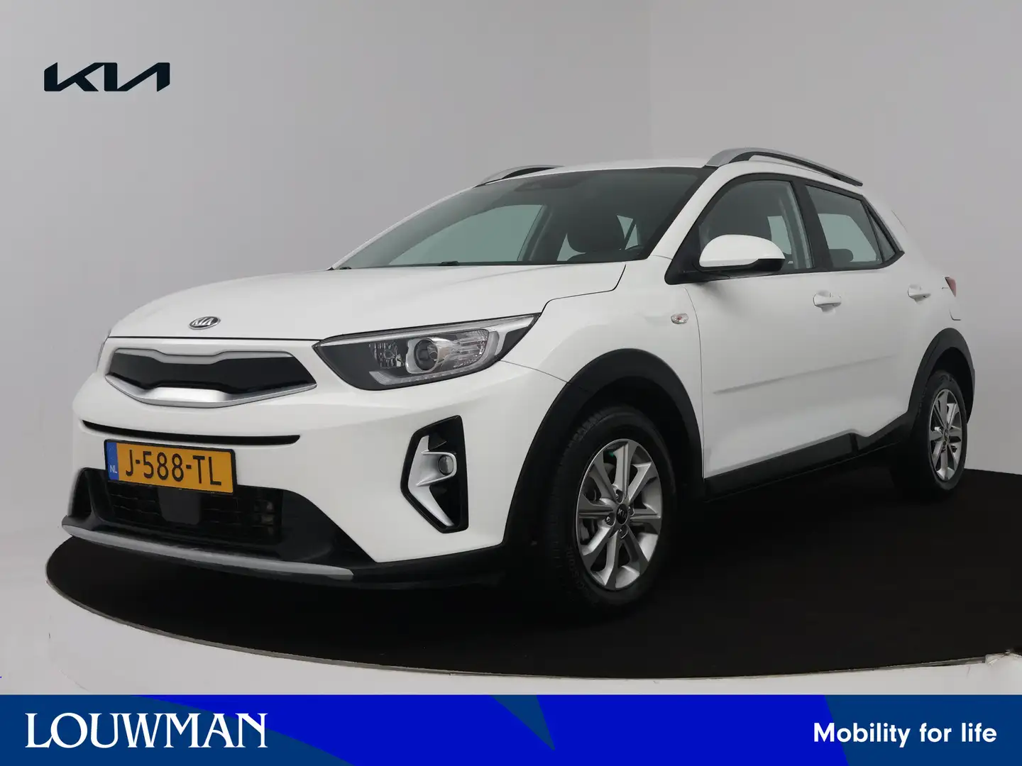 Kia Stonic 1.0 T-GDi MHEV DynamicLine | Apple Carplay/Android Blanc - 1