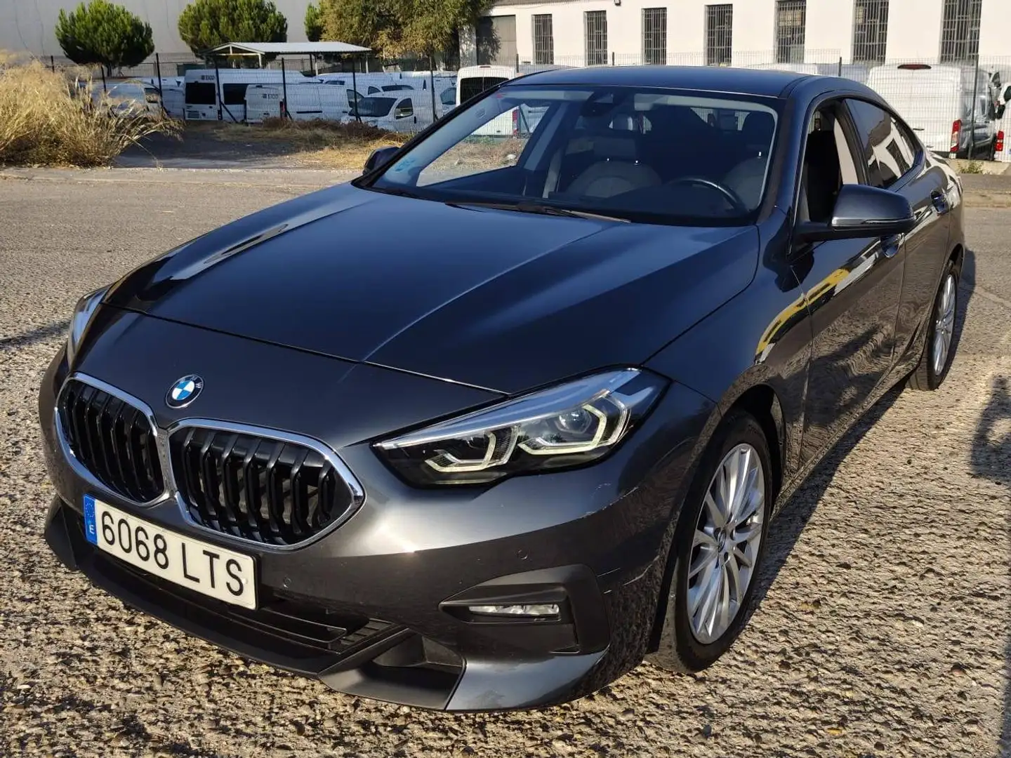 BMW 218 BMW Serie 2 218d Grand coupe Gris - 1