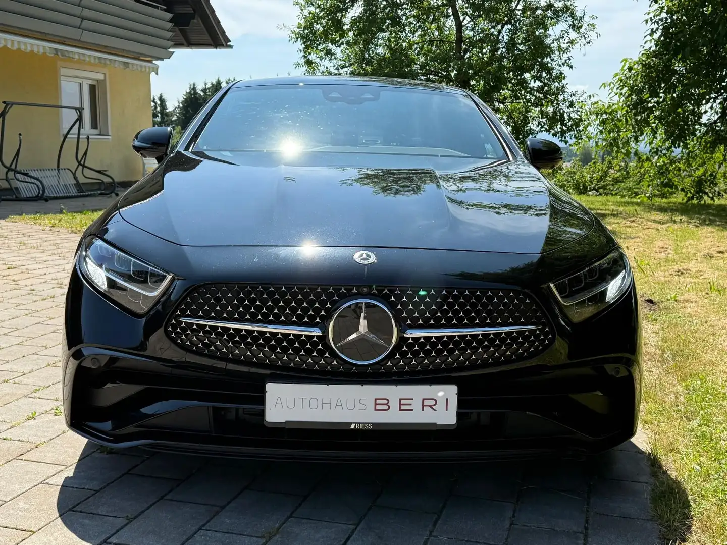 Mercedes-Benz CLS 400 d 4Matic AMG *DIST*Massage*360°Unfallfrei Czarny - 2