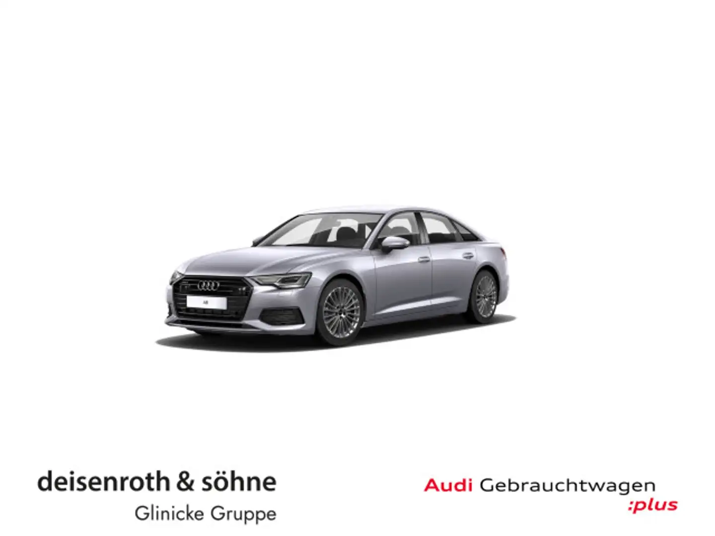 Audi A6 design 45 TFSI qu Nav/Kam/ASI/ACC/B Silber - 1