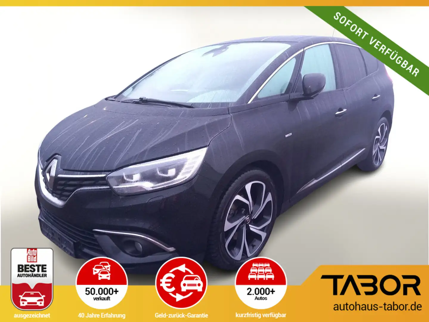 Renault Grand Scenic IV TCe 160 BOSE Nav SHZ PDC LM20Z Schwarz - 1