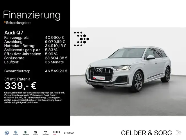 Audi Q7 55 TFSI qu. S line Air*AHK*Matrix*HuD*Virtual