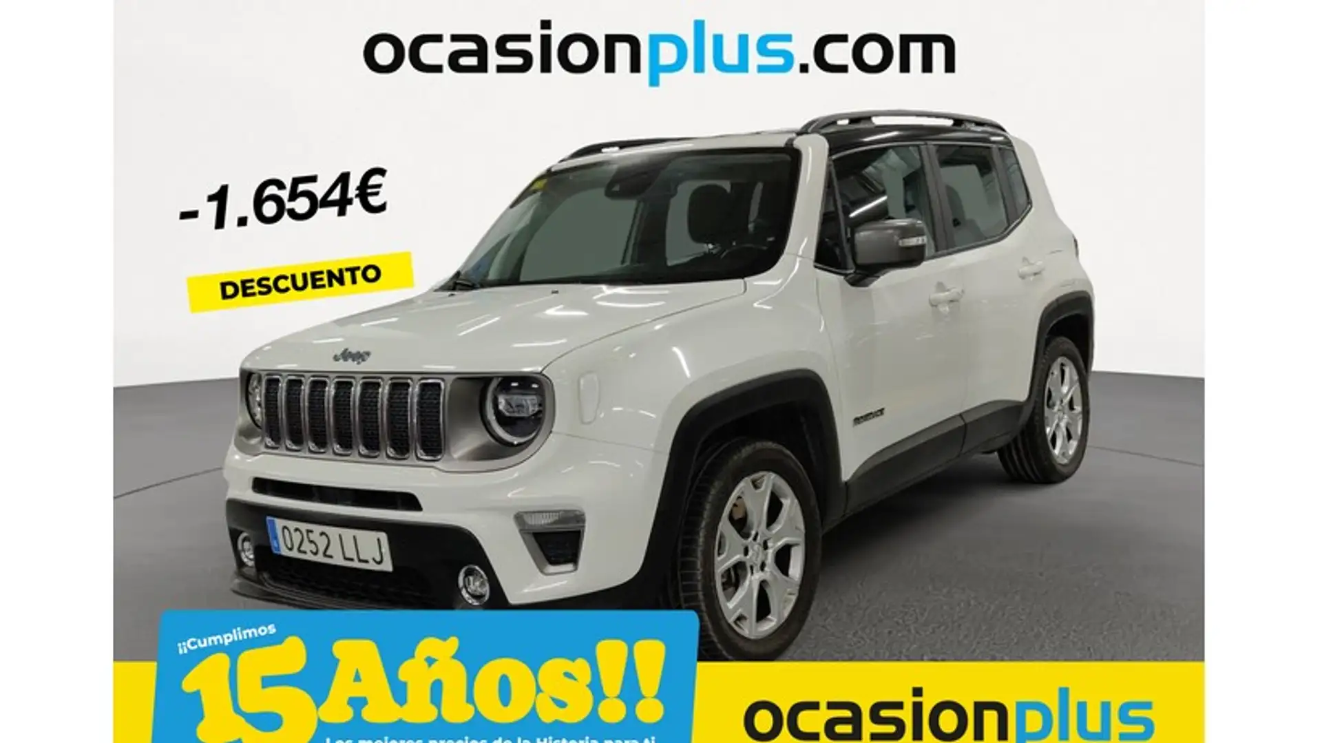 Jeep Renegade Renegade1.3 PHEV Limited 4x4 Aut. 190 Blanco - 1