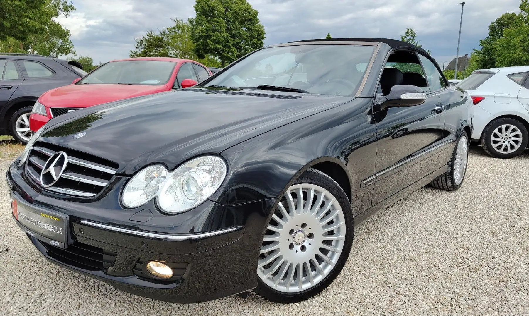 Mercedes-Benz CLK 200 Cabrio Kompressor Aut. Xenon*Leder*Navi* Noir - 1