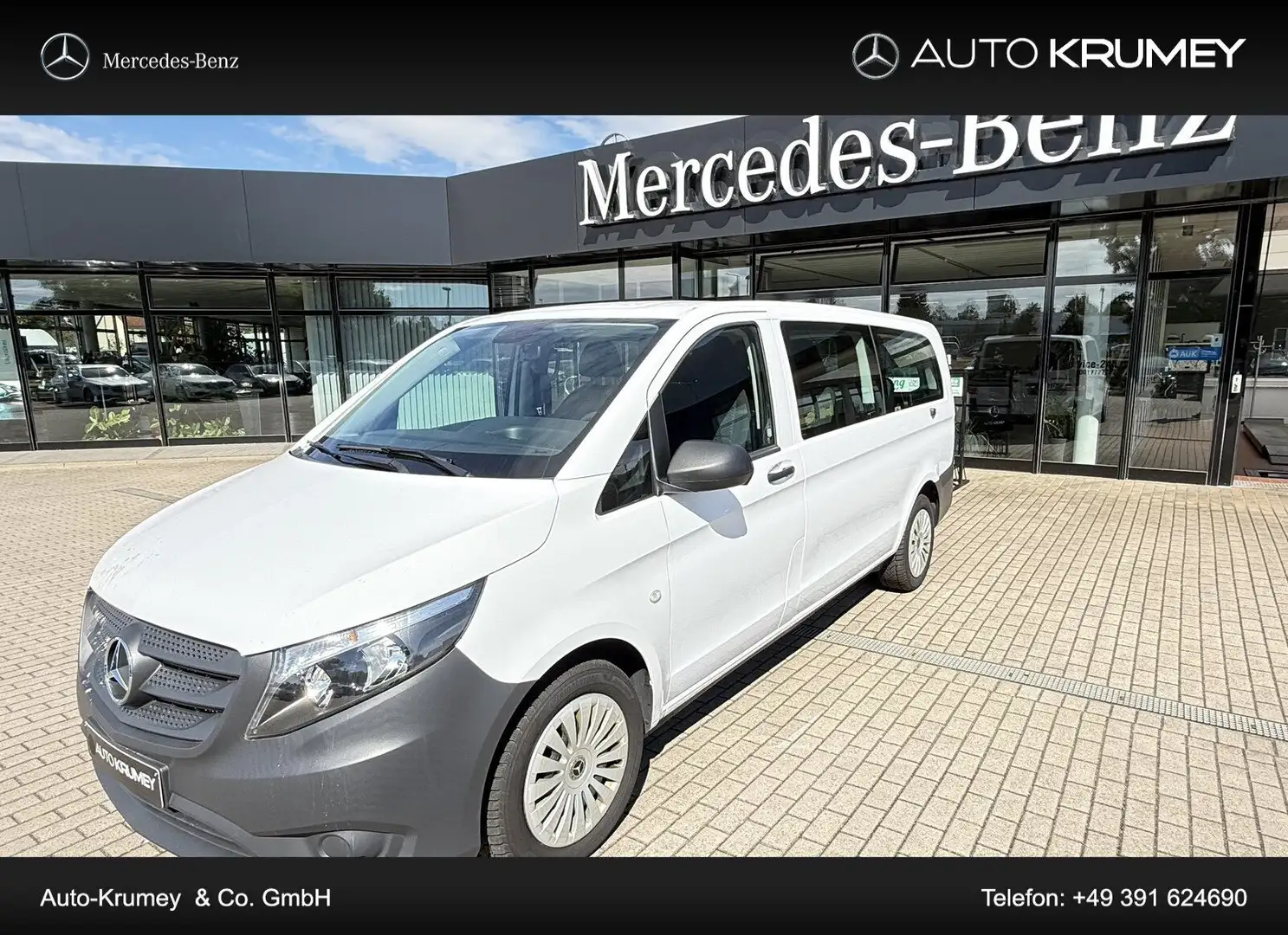Mercedes-Benz Vito 114 CDI Tourer PRO Extralang Sitzh., Weiß - 1