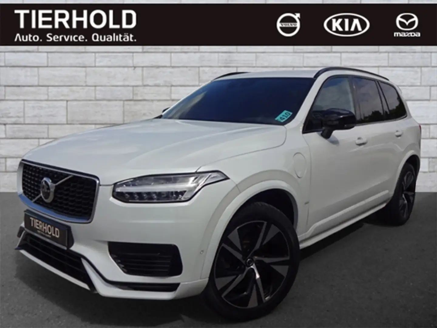 Volvo XC90 T8 R Design Plug-In AWD AHK ACC 7Sitze 360 Weiß - 2