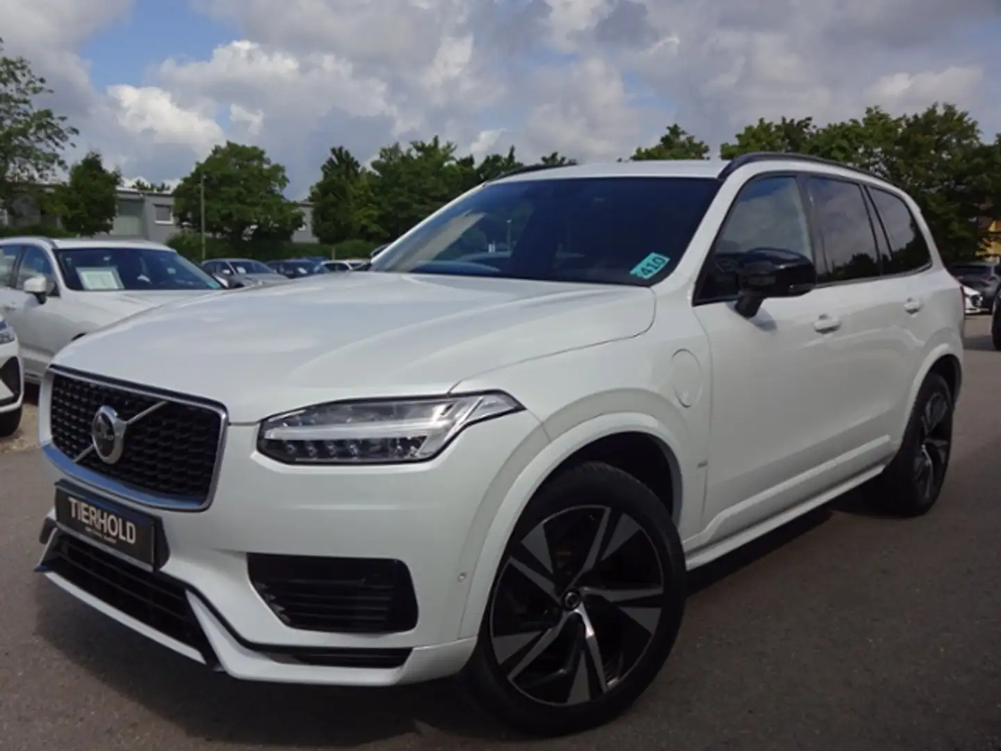Volvo XC90 T8 R Design Plug-In AWD AHK ACC 7Sitze 360 Weiß - 2