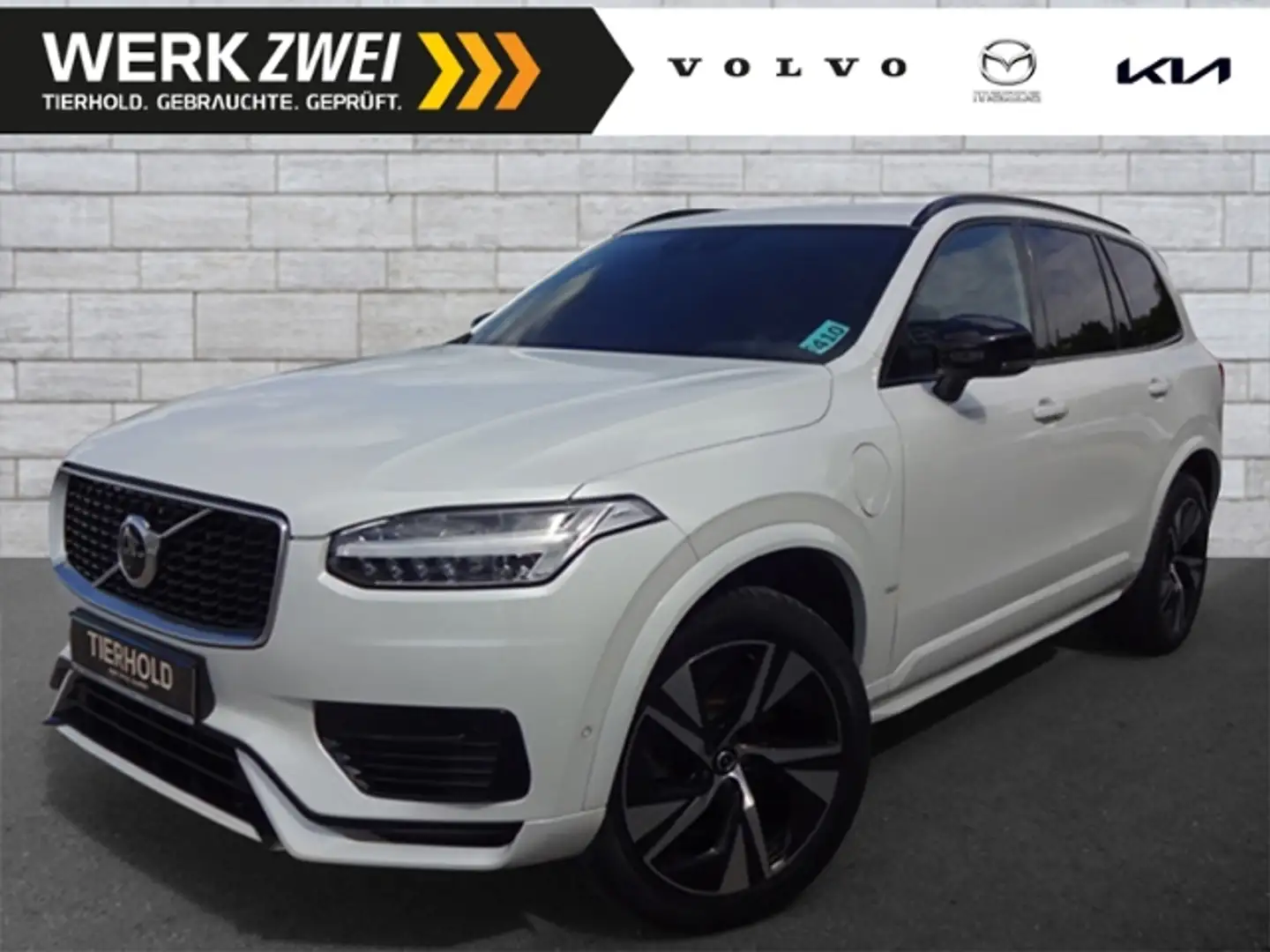 Volvo XC90 T8 R Design Plug-In AWD AHK ACC 7Sitze 360 Weiß - 1