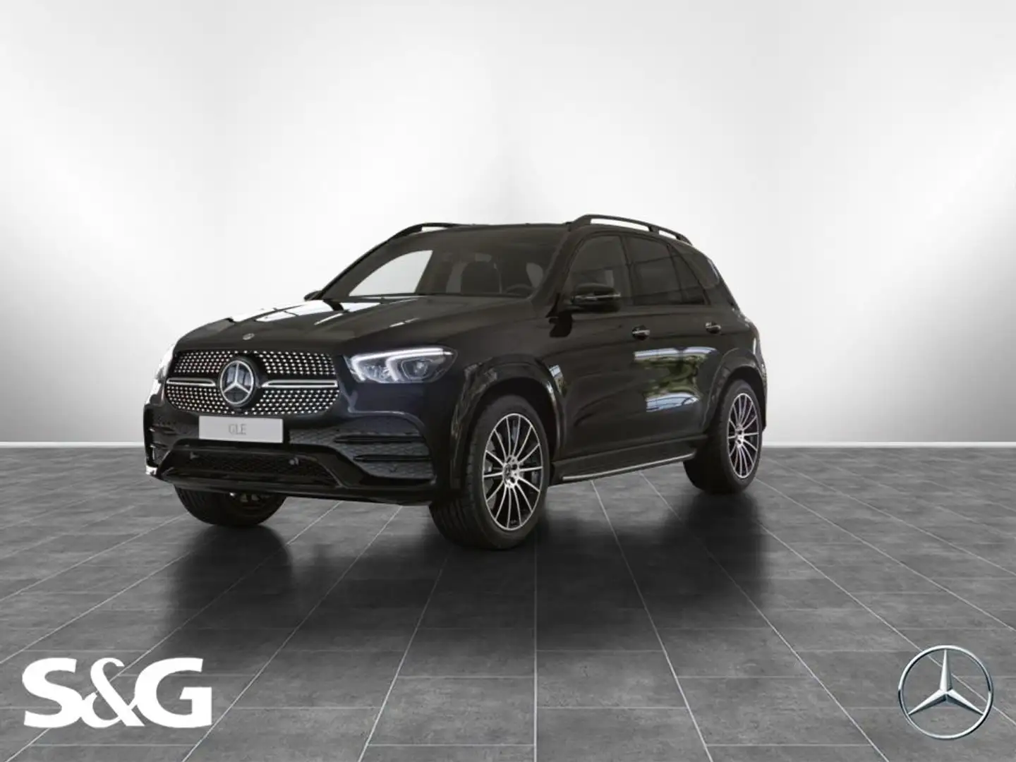 Mercedes-Benz GLE 400 d 4M AMG AHK+Pano+Standhzg+Nightpkt Negro - 1
